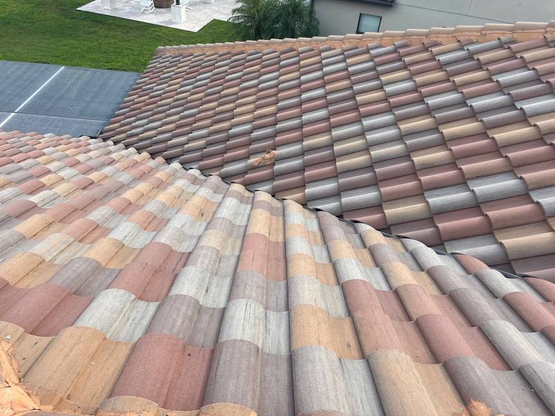 completed roofing project in Tampa FL