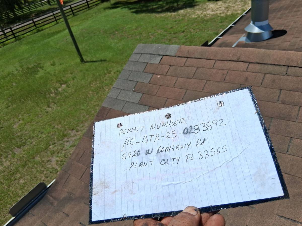 roof repair in Plant City, Florida
