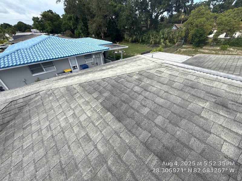 residential shingle roof replacement by Hloska Roofing in Port Richey