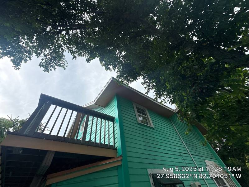 completed roofing project in Clearwater FL