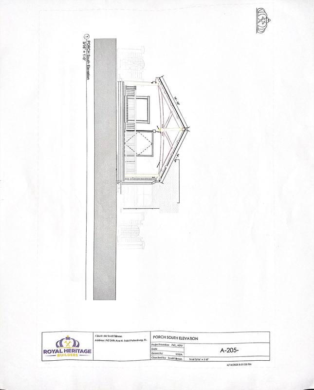 completed roofing project in St. Petersburg FL