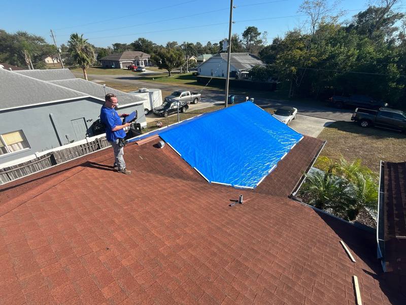 roofing project near Drysdale St in Spring Hill