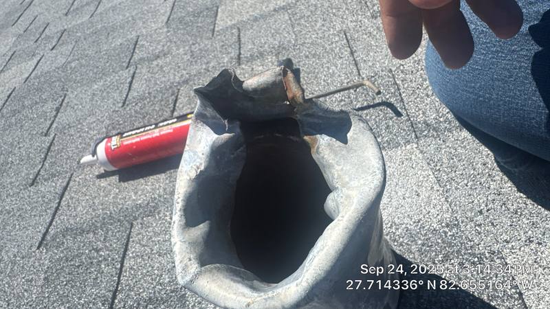 completed roofing project in St. Petersburg FL