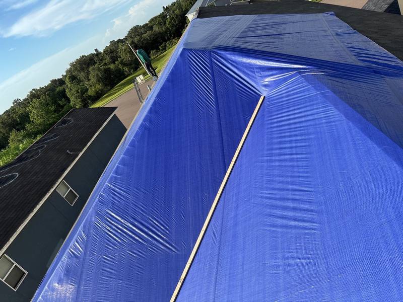 completed roofing project in Riverview FL
