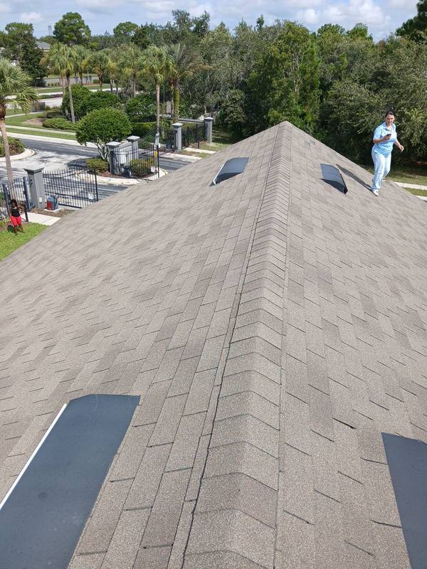 completed roofing project in Spring Hill FL