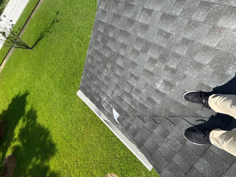 completed roofing project in Lutz FL