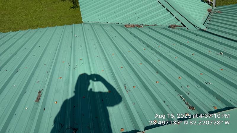 completed roofing project in Brooksville FL