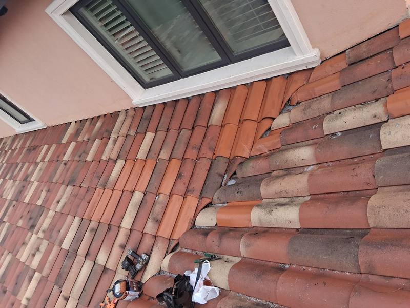 residential roof repair by Hloska Roofing in Odessa