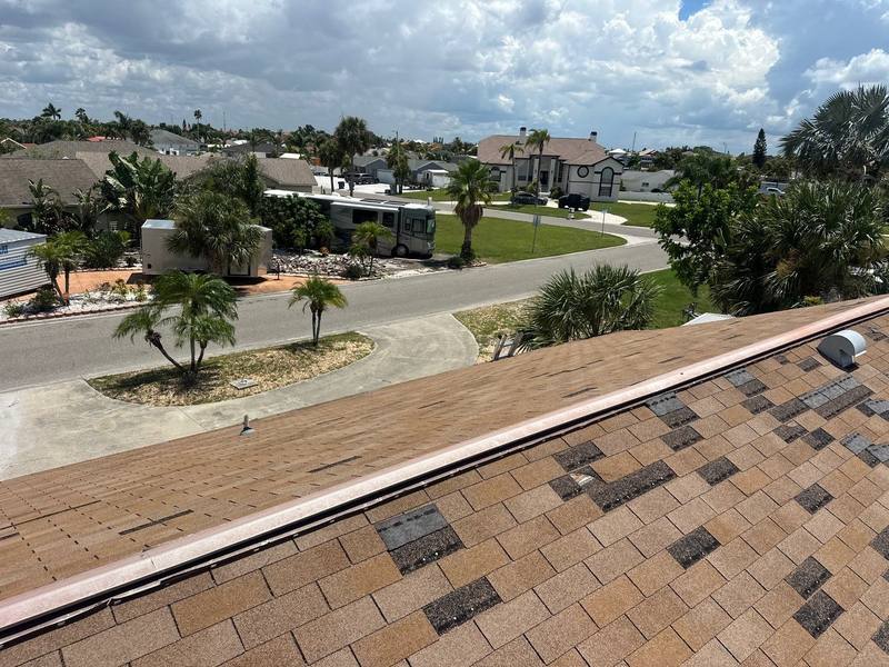 residential roof replacement by Hloska Roofing in Apollo Beach