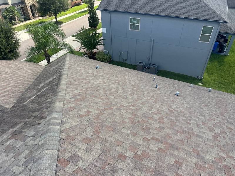 residential roof replacement by Hloska Roofing in Riverview