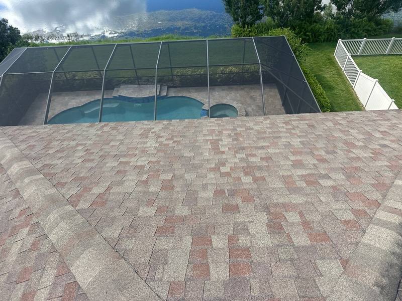 completed roofing project in Riverview FL