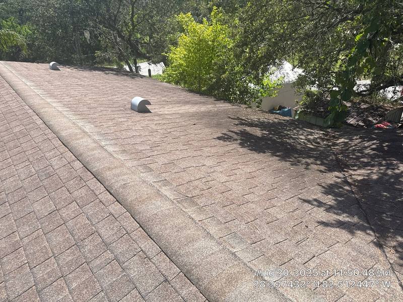residential shingle roof replacement by Hloska Roofing in New Port Richey