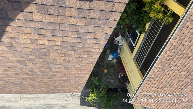 residential roof repair by Hloska Roofing in Tampa