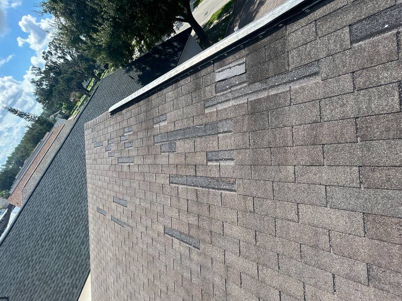 completed roofing project in Wesley Chapel FL