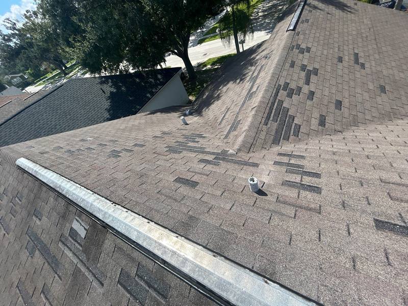 roofing project near Double Dr in Wesley Chapel