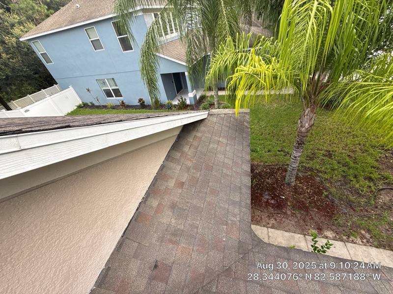 completed roofing project in Hudson FL