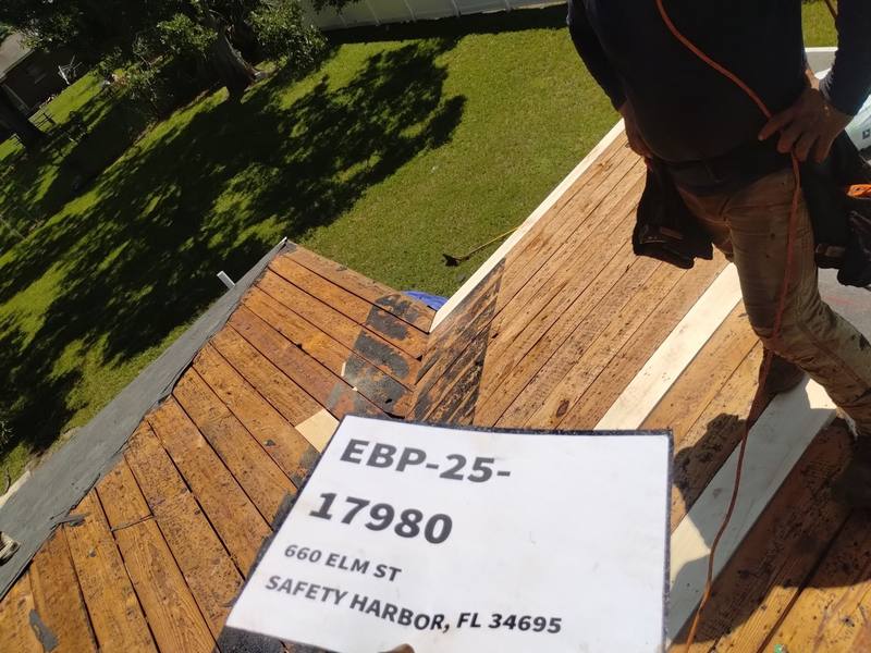 shingle roof replacement in Safety Harbor, Florida
