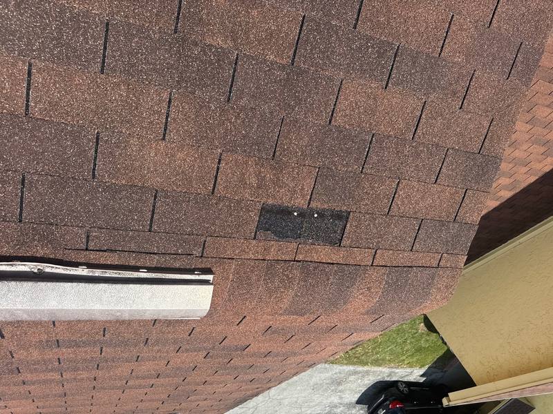 residential roof repair by Hloska Roofing in Tampa