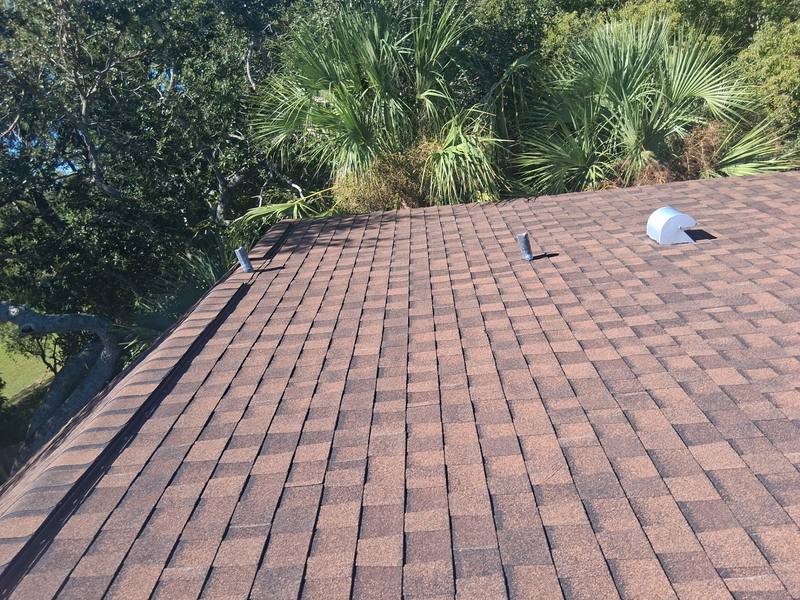 completed roofing project in Tampa FL