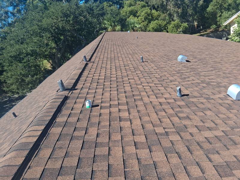 completed roofing project in Tampa FL