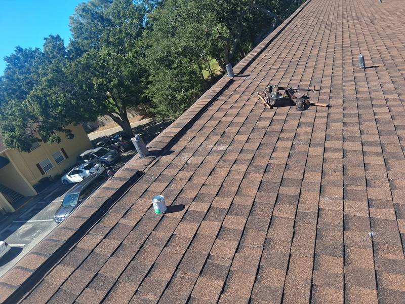 residential roof repair by Hloska Roofing in Tampa