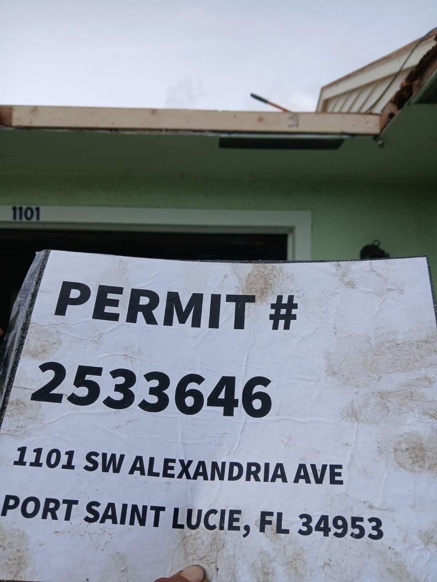 shingle roof replacement in Port St Lucie, Florida