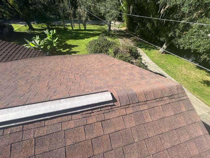 residential shingle roof replacement by Hloska Roofing in Brooksville