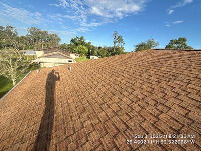 completed roofing project in Spring Hill FL