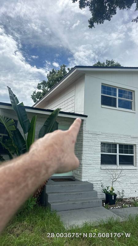 roofing project near Donbrese Ave in Tampa