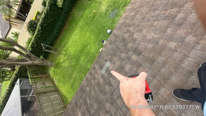 completed roofing project in Tampa FL
