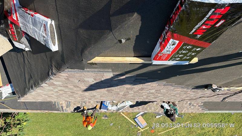 shingle roof replacement in Plant City, Florida
