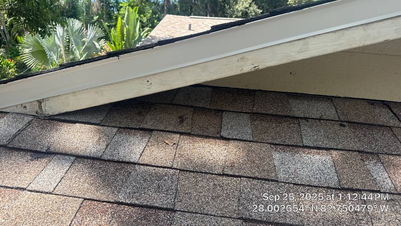 completed roofing project in Clearwater FL