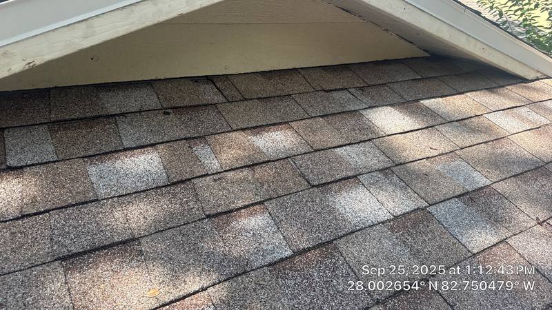 completed roofing project in Clearwater FL