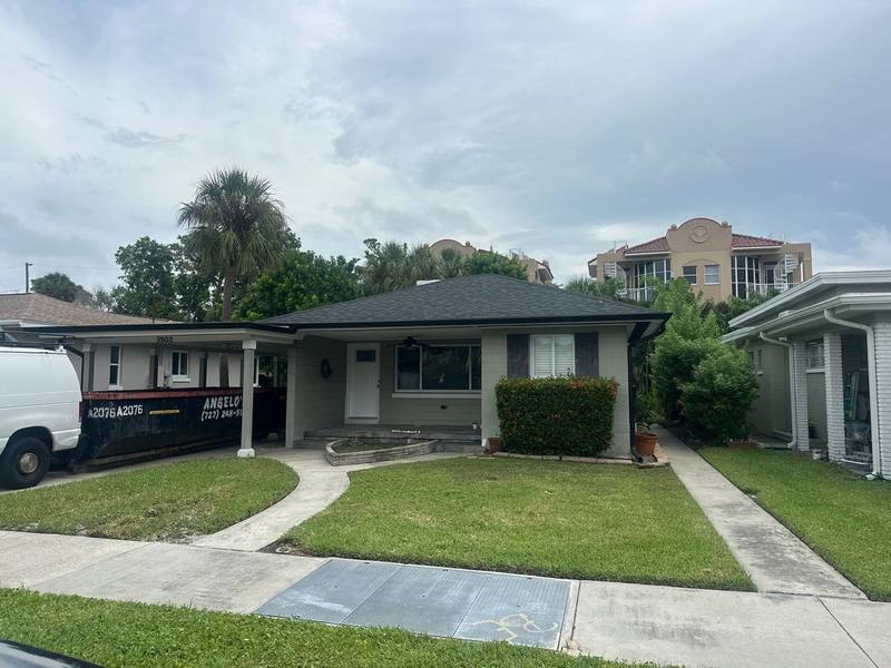 completed roofing project in St Pete Beach FL