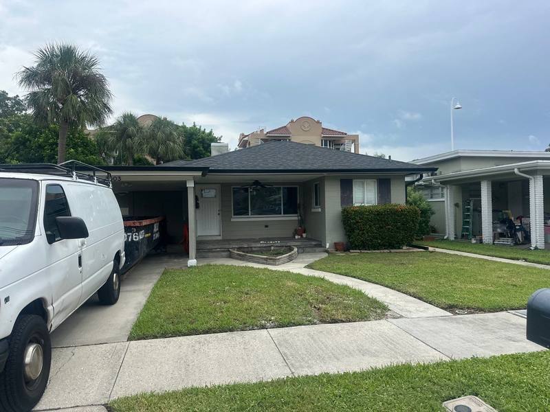 residential roof replacement by Hloska Roofing in St Pete Beach