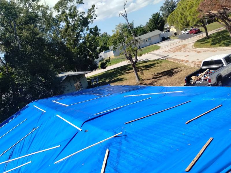 residential roof replacement by Hloska Roofing in St.pete