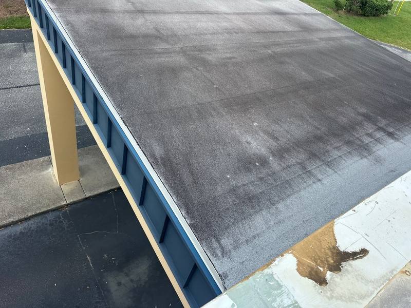 completed roofing project in Lutz FL