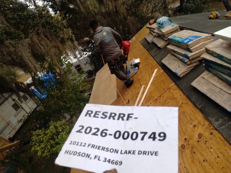 residential shingle roof replacement by Hloska Roofing in Hudson