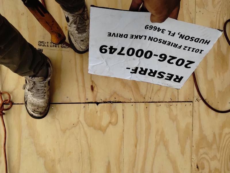 shingle roof replacement in Hudson, Florida
