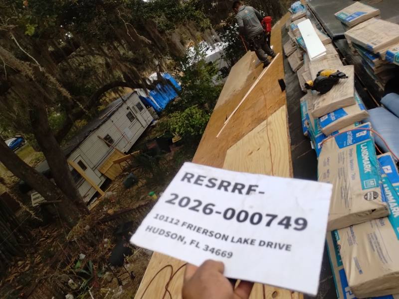 residential shingle roof replacement by Hloska Roofing in Hudson