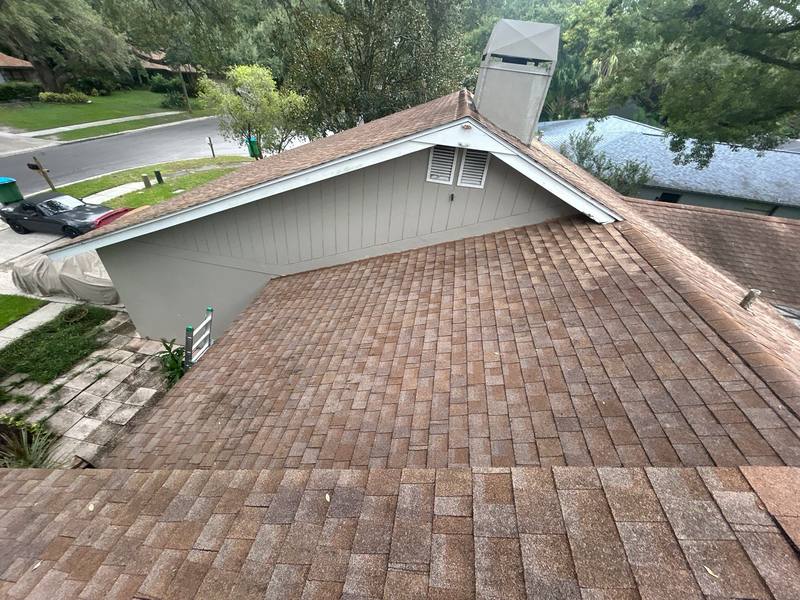 residential shingle roof replacement by Hloska Roofing in Palm Harbor