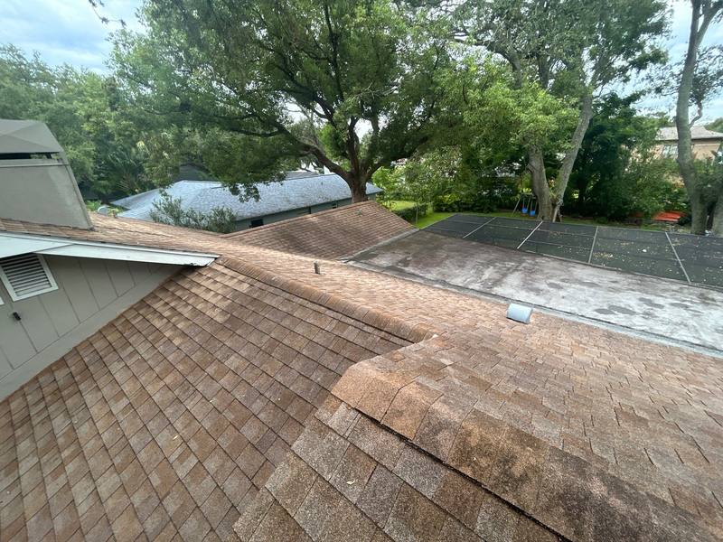 residential shingle roof replacement by Hloska Roofing in Palm Harbor