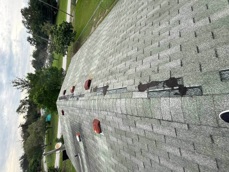 roofing project near N 19th St in Lutz