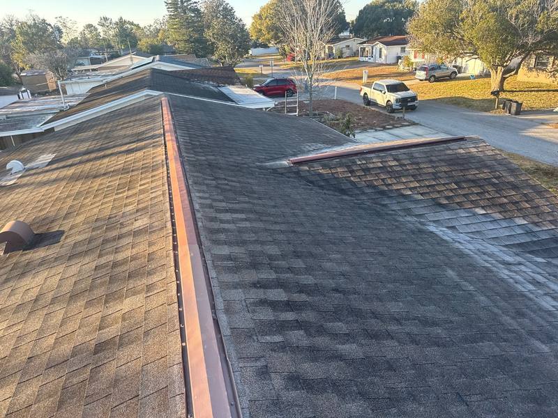 completed roofing project in Port Richey FL