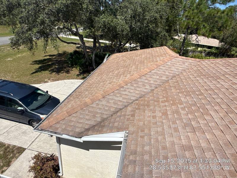 roofing project near Jasbow Junction in Weeki Wachee