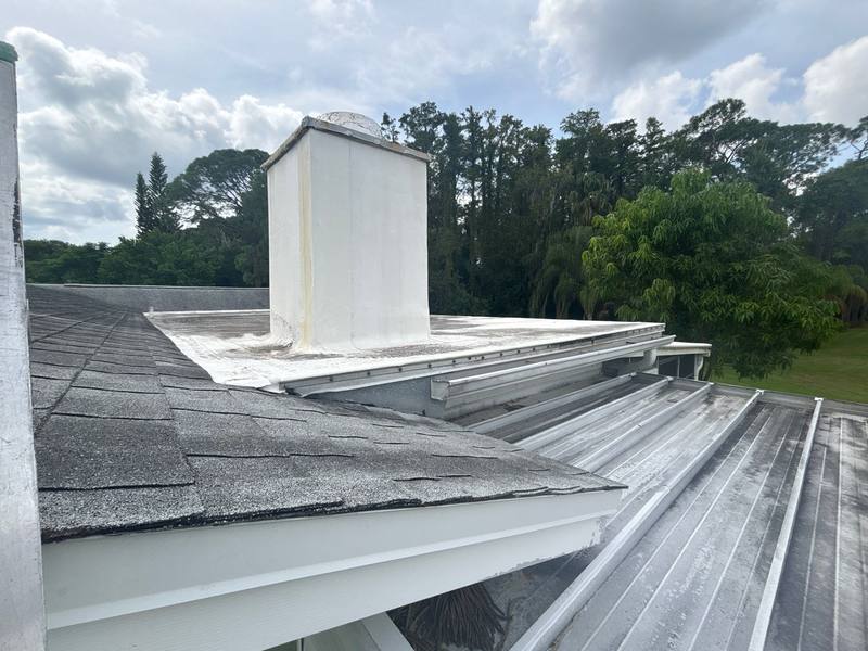 roofing project near Helmsman Way in Palm Harbor