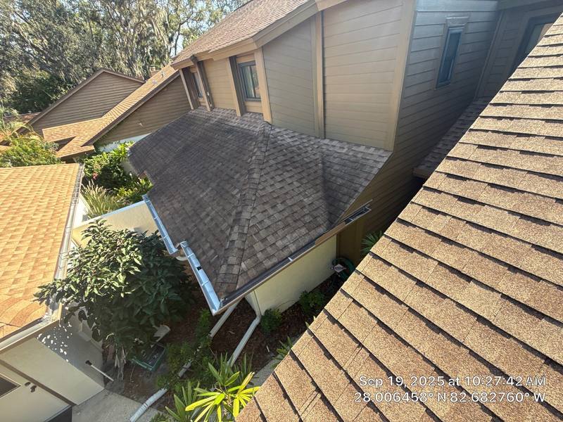 completed roofing project in Safety Harbor FL