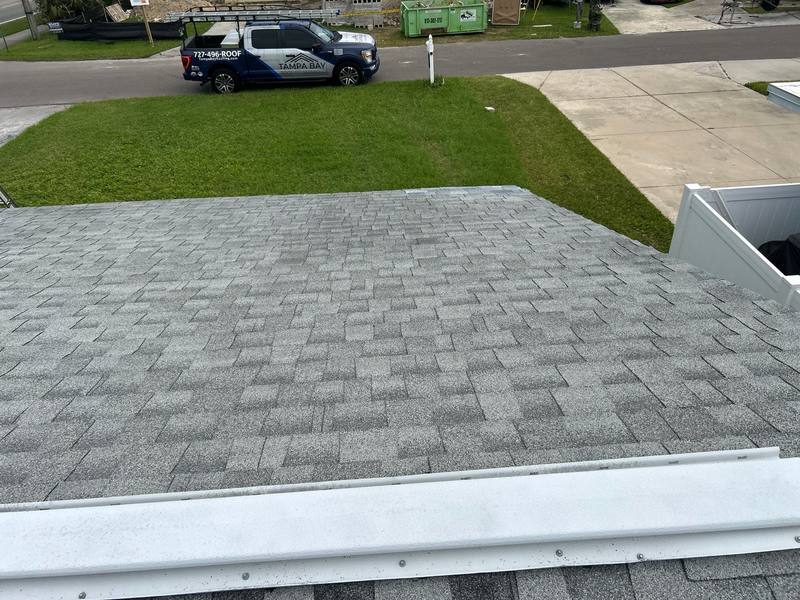 completed roofing project in Hudson FL