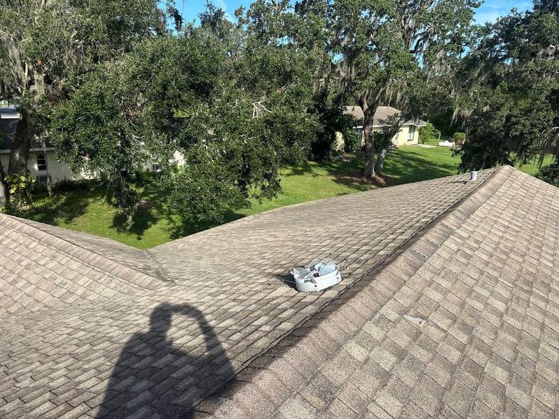 completed roofing project in Leesburg FL
