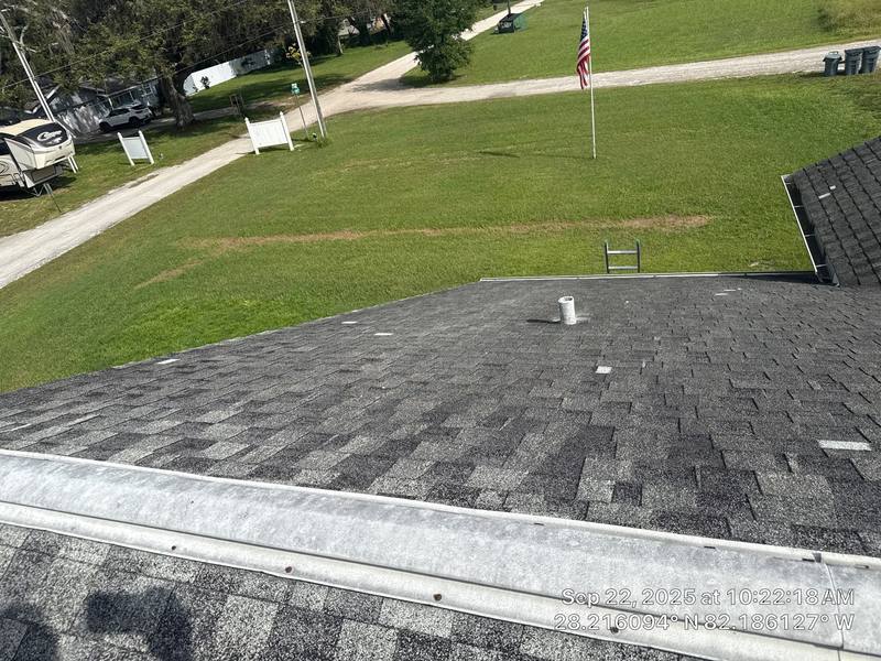 residential shingle roof replacement by Hloska Roofing in Zephyrhills